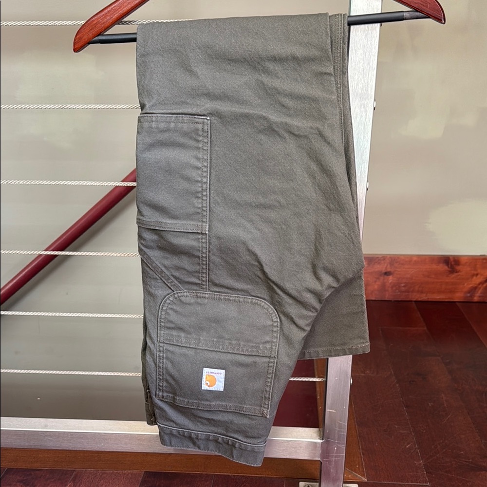 Carhartt Olive Green Work Pants